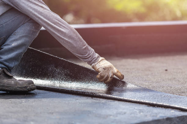 Professional Emergency Waterproofing technician working in Brookhaven, PA